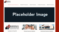 Desktop Screenshot of marshallinsurance.net
